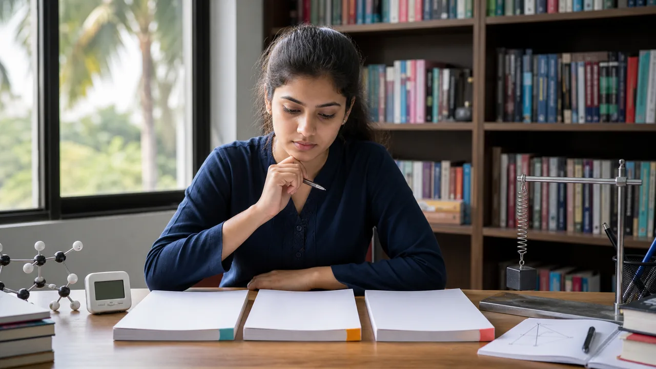 Indian engineering aspirant comparing three entrance-test formats